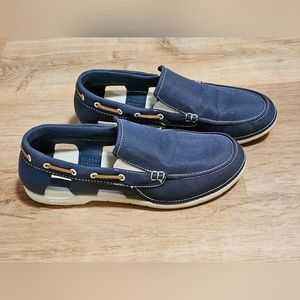 Crocs boat shoes 9